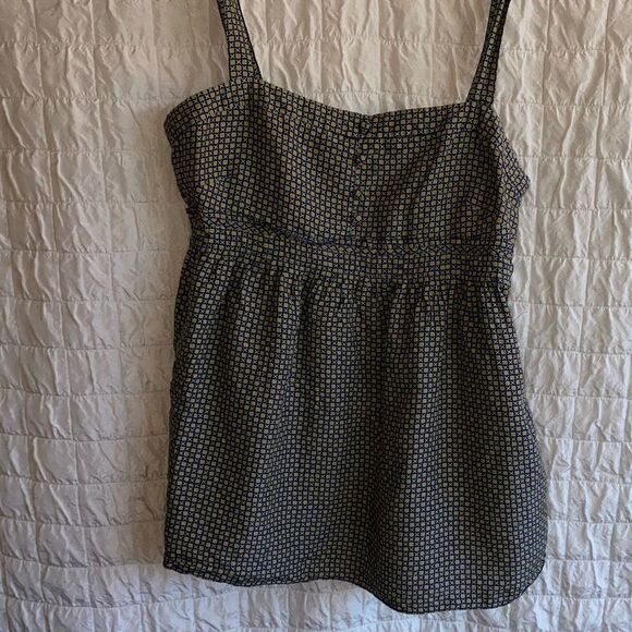 J. crew silk babydoll adjustable strap tank top - Picture 1 of 7